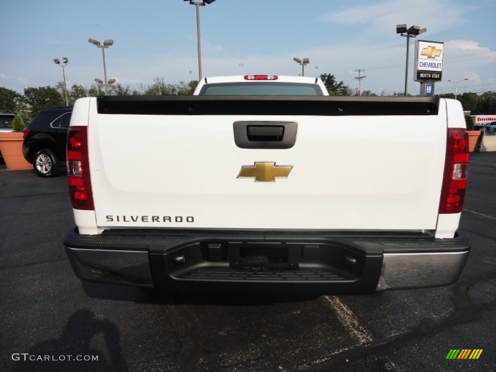 2011 Silverado 1500 Regular Cab - Summit White / Dark Titanium photo #7