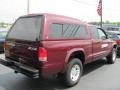 2002 Dark Garnet Red Pearl Dodge Dakota SLT Club Cab 4x4  photo #2