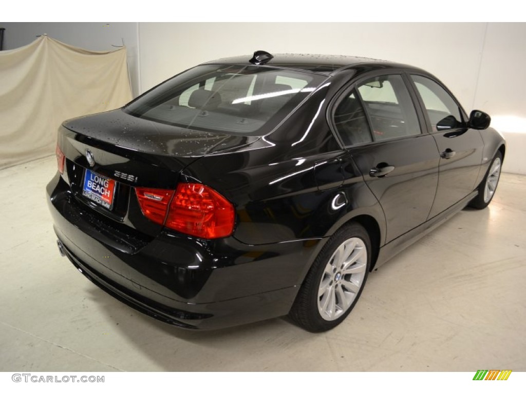 2011 3 Series 328i Sedan - Jet Black / Black Dakota Leather photo #6