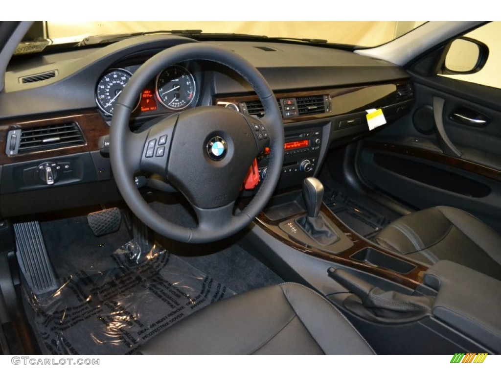 2011 3 Series 328i Sedan - Jet Black / Black Dakota Leather photo #10
