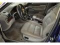  1998 A4 2.8 quattro Sedan Opal Grey Interior