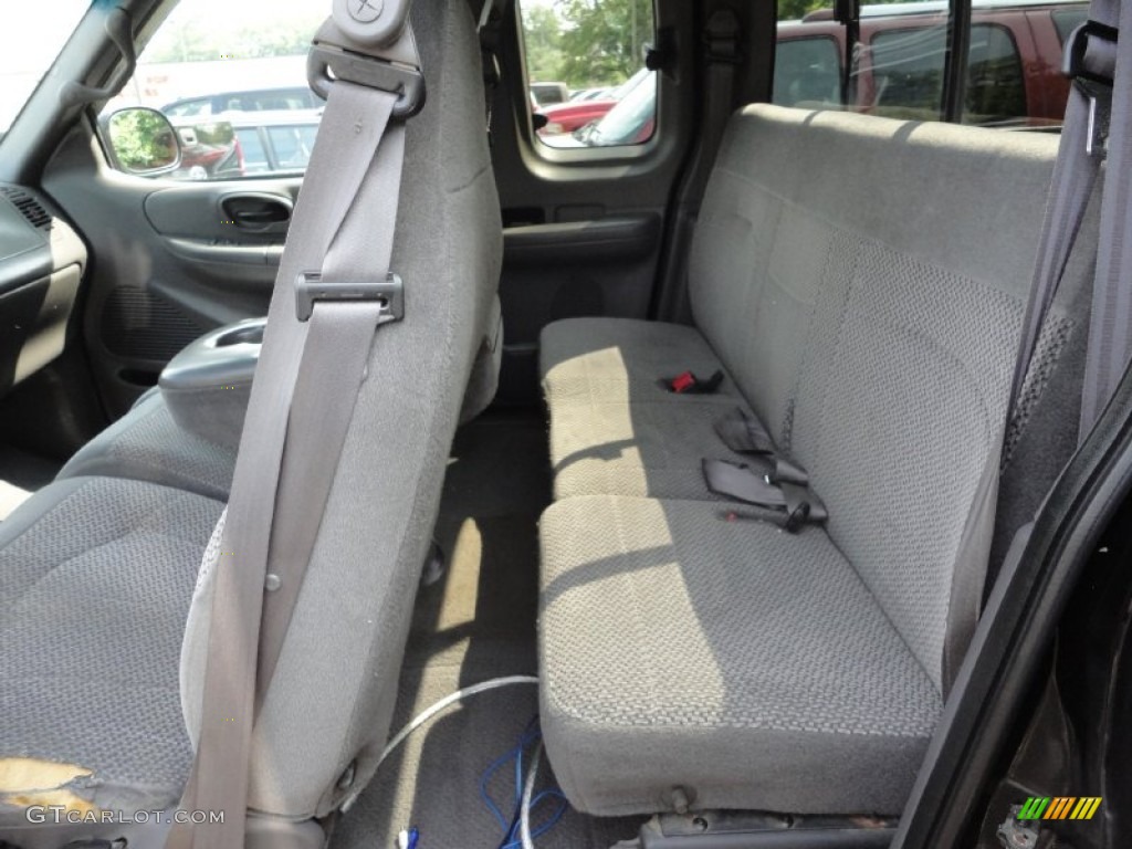 Medium Graphite Interior 1999 Ford F150 XLT Extended Cab 4x4 Photo #50427535