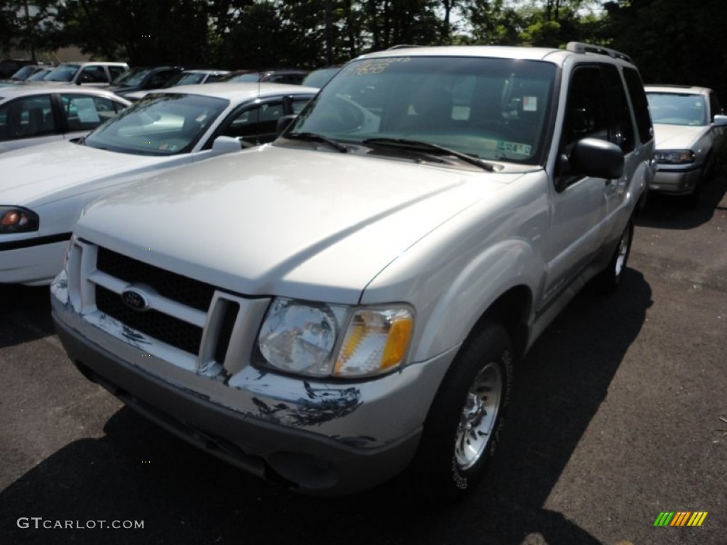 2001 Explorer Sport 4x4 - Silver Frost Metallic / Dark Graphite photo #3