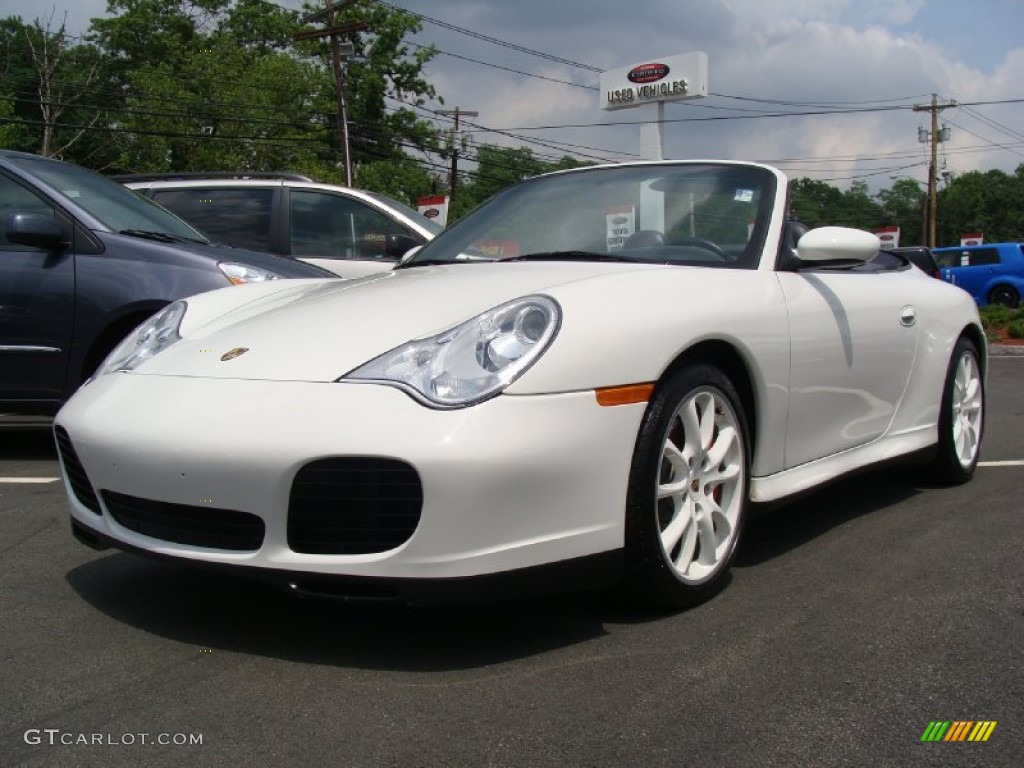 Carrara White 2004 Porsche 911 Carrera 4S Cabriolet Exterior Photo #50430352