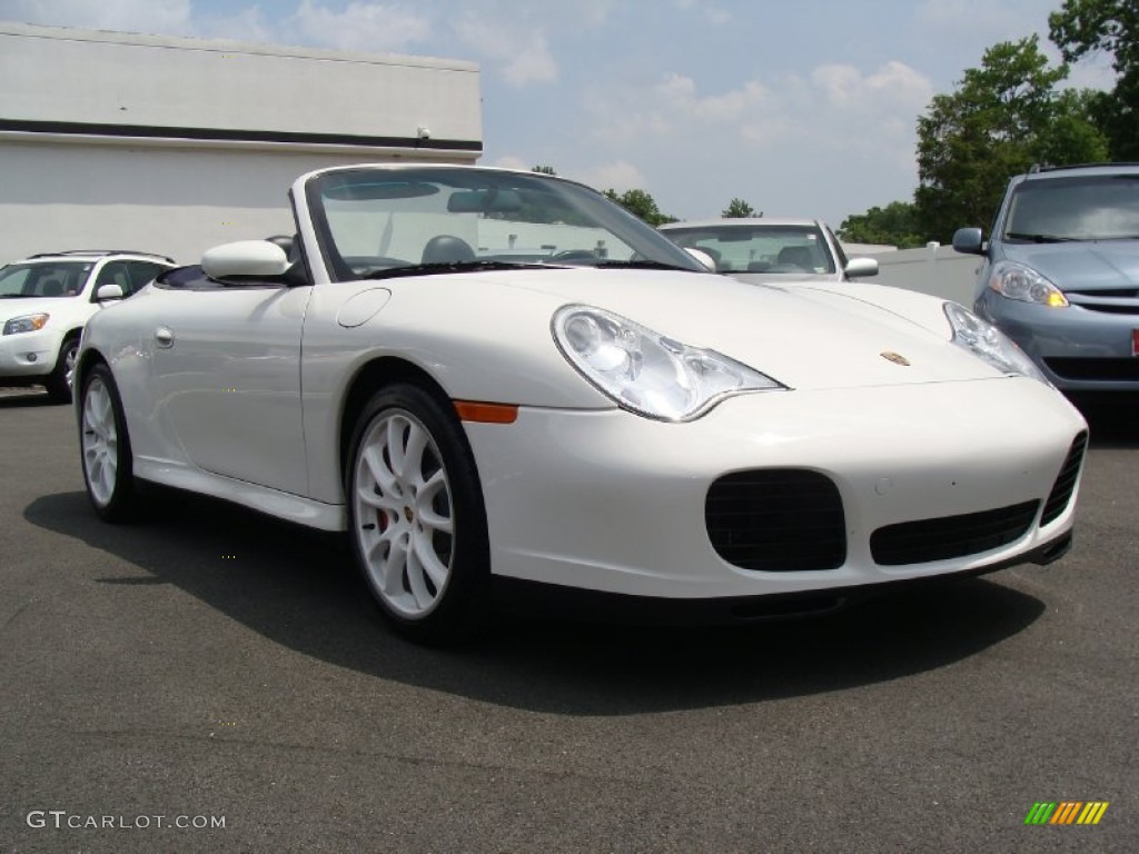 Carrara White 2004 Porsche 911 Carrera 4S Cabriolet Exterior Photo #50430378