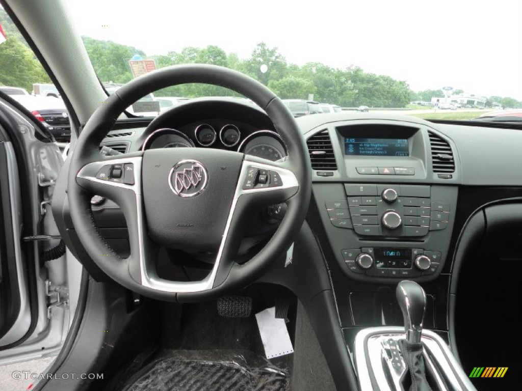 2011 Buick Regal CXL Ebony Dashboard Photo #50430460