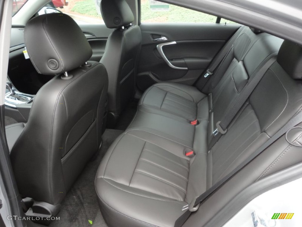 Ebony Interior 2011 Buick Regal CXL Photo #50430484