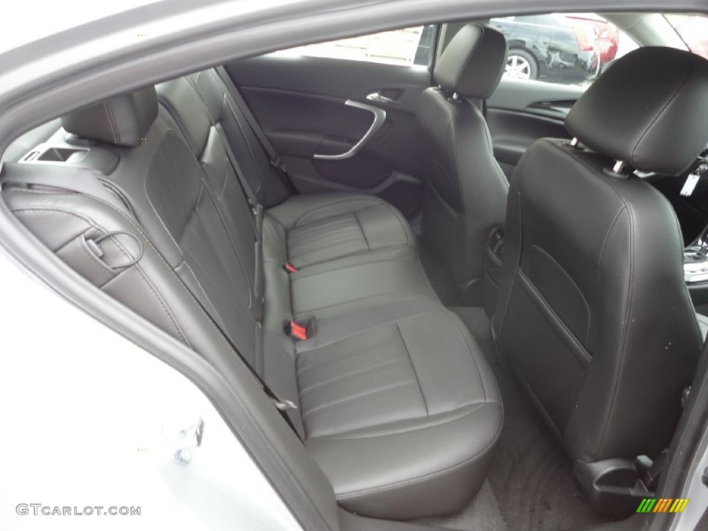 Ebony Interior 2011 Buick Regal CXL Photo #50430508