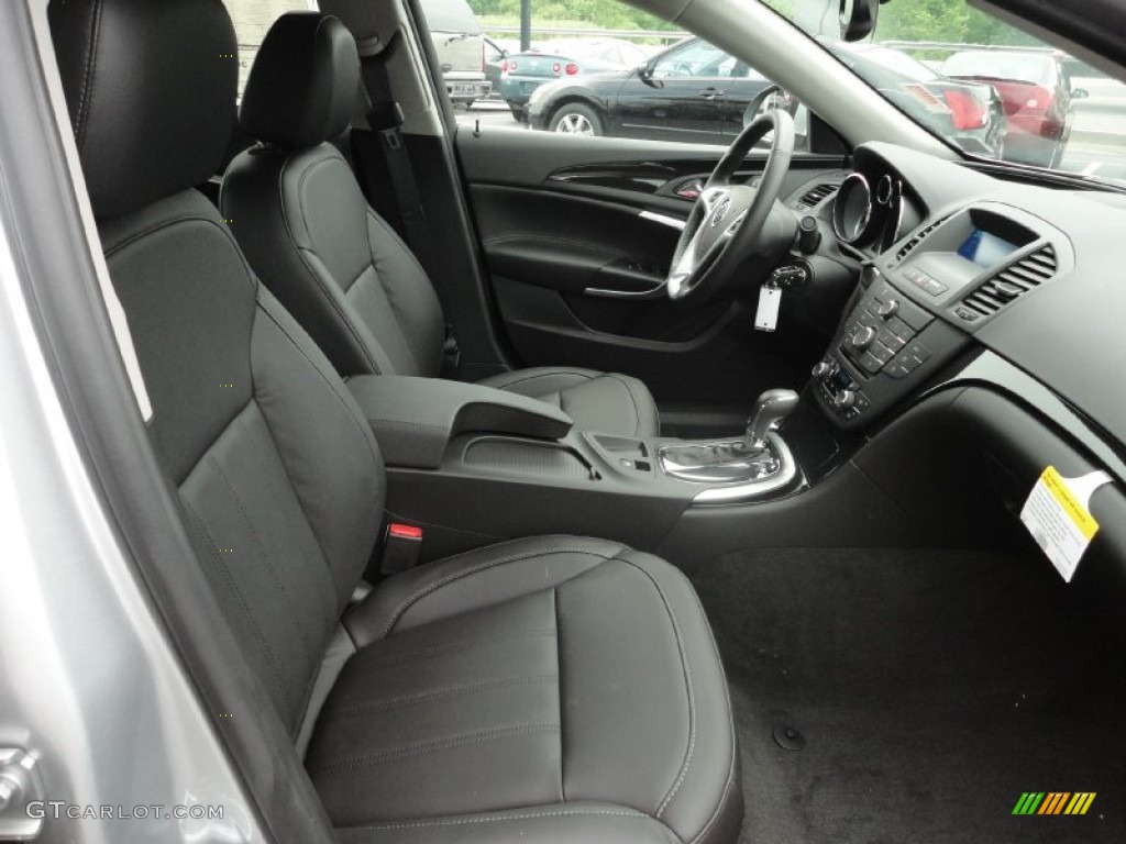 Ebony Interior 2011 Buick Regal CXL Photo #50430517