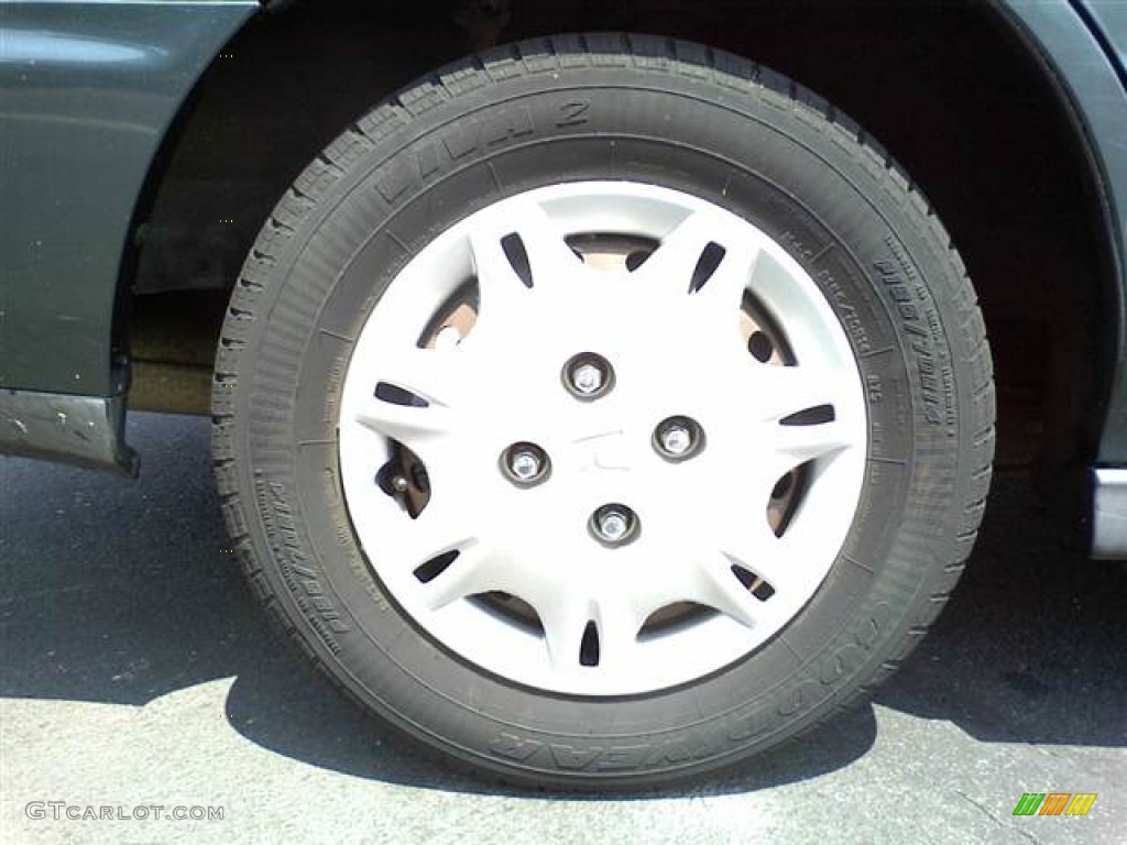 1996 Accord DX Sedan - Dark Eucalyptus Green Pearl Metallic / Gray photo #3