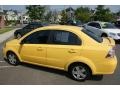 Summer Yellow - Aveo LS Sedan Photo No. 6