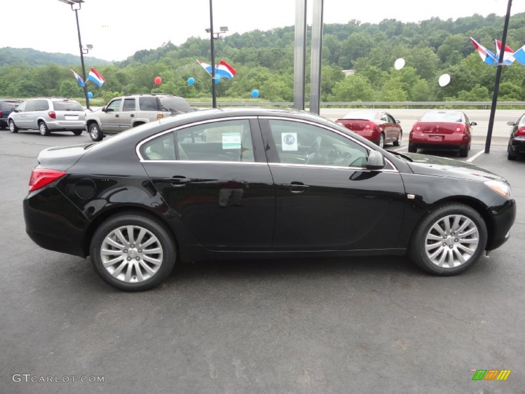 Carbon Black Metallic 2011 Buick Regal CXL Exterior Photo #50430904