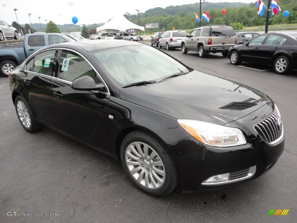 Carbon Black Metallic 2011 Buick Regal CXL Exterior Photo #50430916