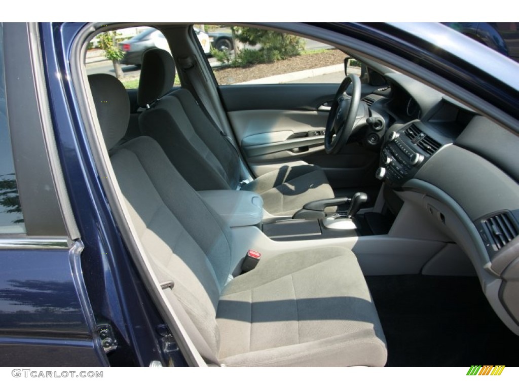 2008 Accord EX V6 Sedan - Royal Blue Pearl / Gray photo #14