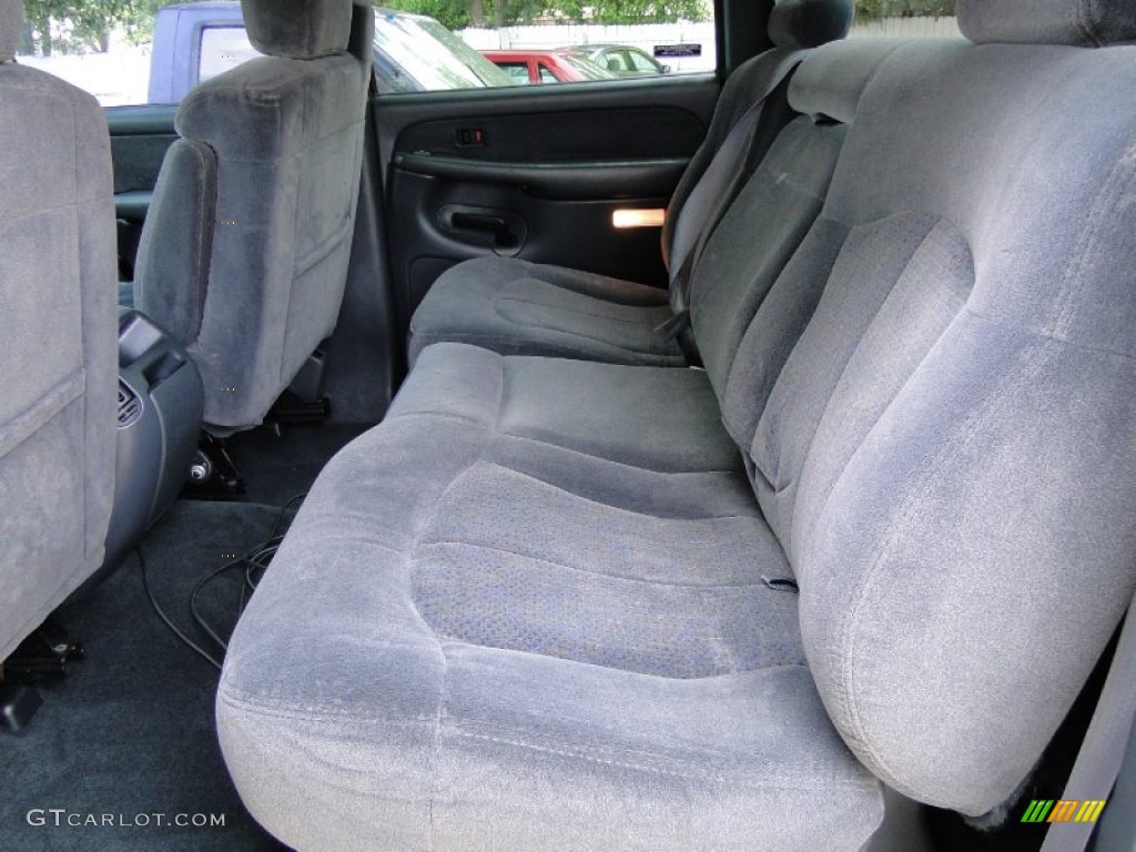 2001 Silverado 1500 LS Crew Cab - Summit White / Graphite photo #31