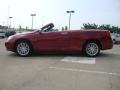2011 Deep Cherry Red Crystal Pearl Chrysler 200 Limited Convertible  photo #6