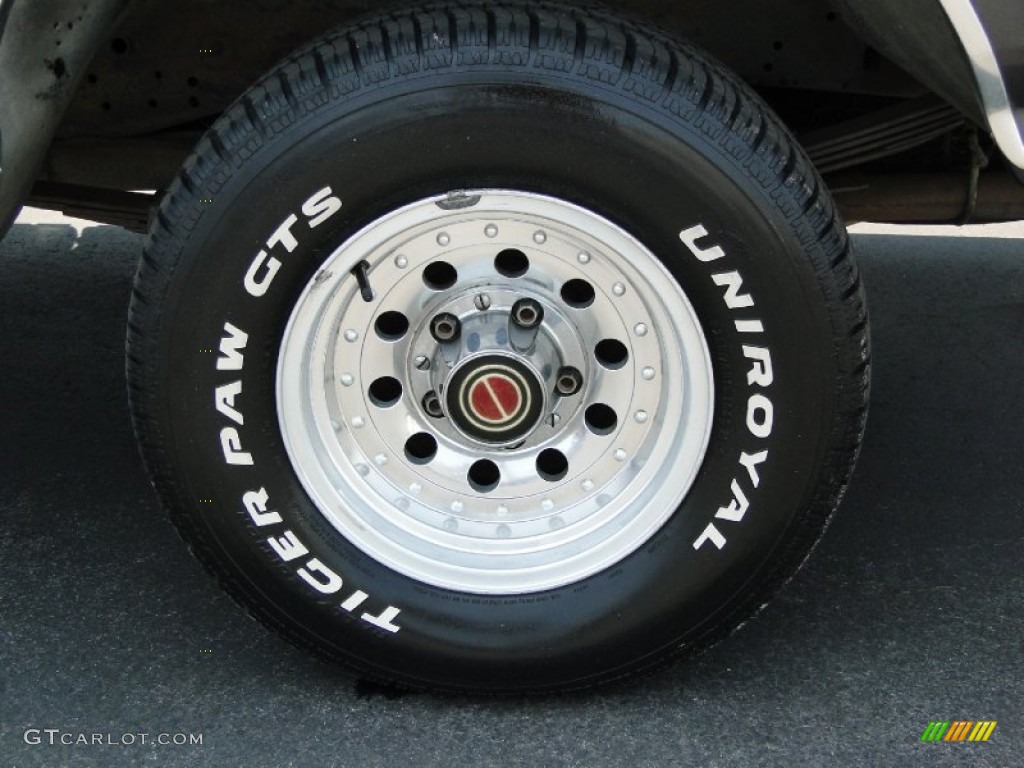 1991 F150 XLT Regular Cab - Dark Grey Metallic / Scarlet Red photo #25