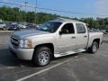2007 Silver Birch Metallic Chevrolet Silverado 1500 LS Crew Cab 4x4  photo #5