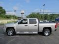 2007 Silver Birch Metallic Chevrolet Silverado 1500 LS Crew Cab 4x4  photo #6