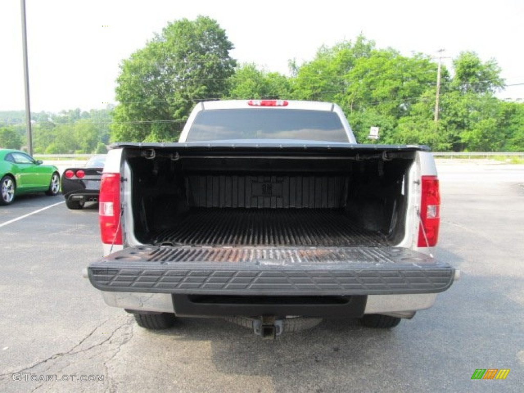 2007 Silverado 1500 LS Crew Cab 4x4 - Silver Birch Metallic / Ebony Black photo #9