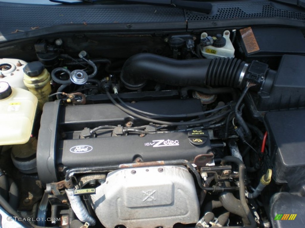 2002 Ford Focus SE Wagon 2.0 Liter DOHC 16-Valve Zetec 4 Cylinder Engine Photo #50434099