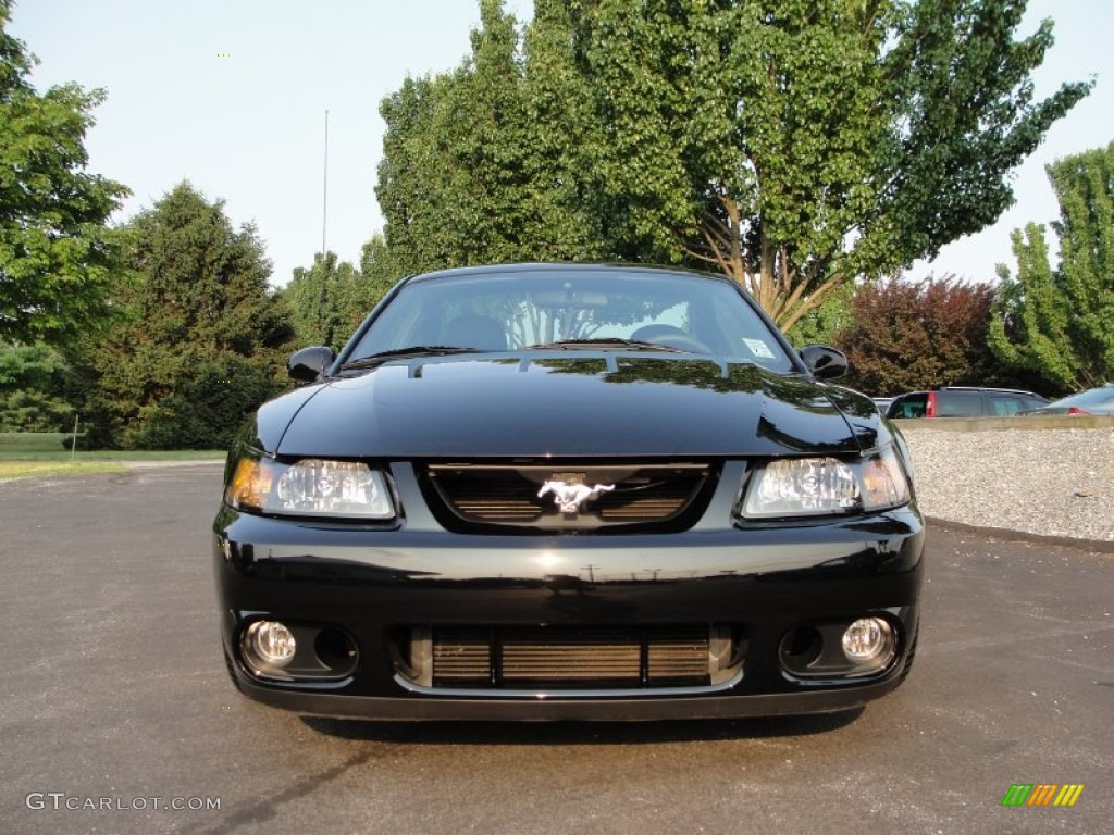 2003 Mustang Cobra Coupe - Black / Dark Charcoal/Medium Graphite photo #2