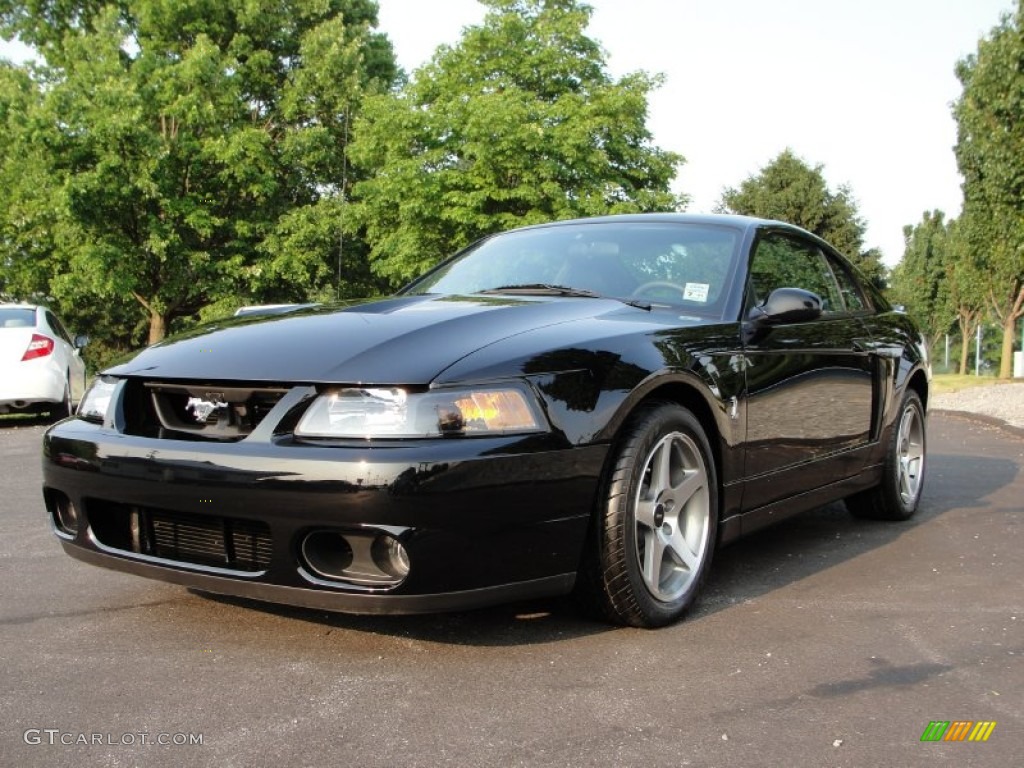 Black 2003 Ford Mustang Cobra Coupe Exterior Photo #50436232