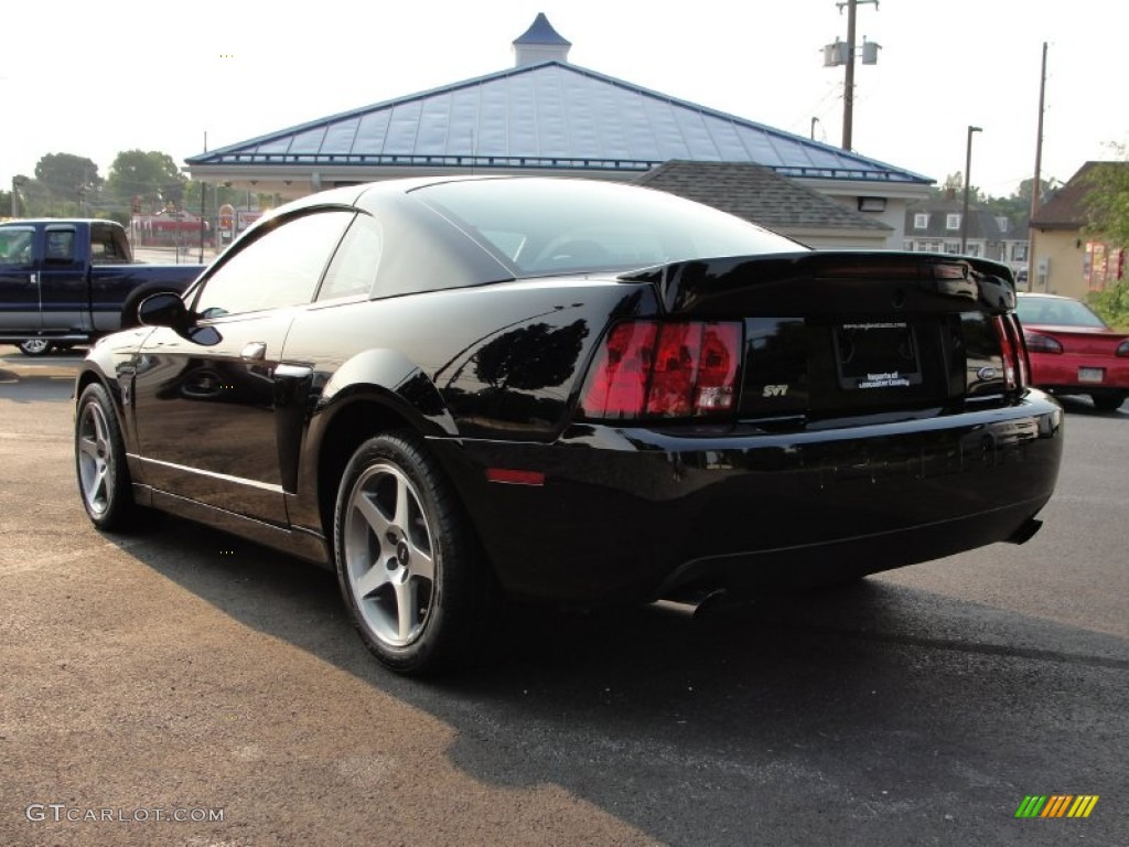 2003 Mustang Cobra Coupe - Black / Dark Charcoal/Medium Graphite photo #6