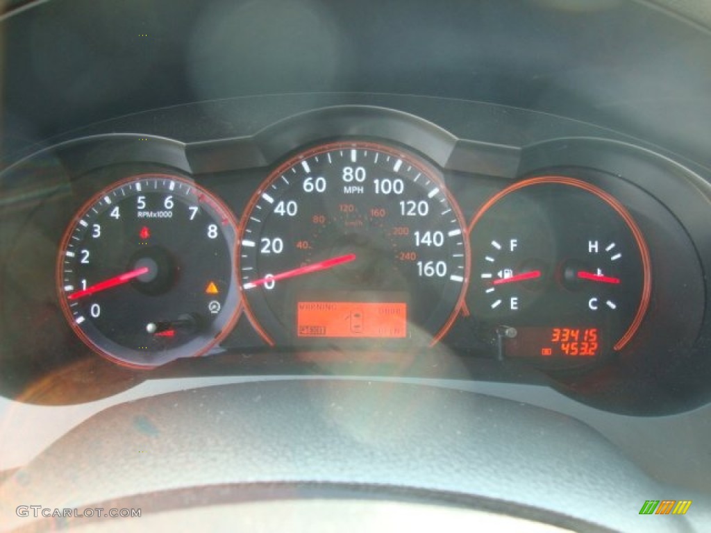 2008 Nissan Altima 3.5 SE Coupe Gauges Photos