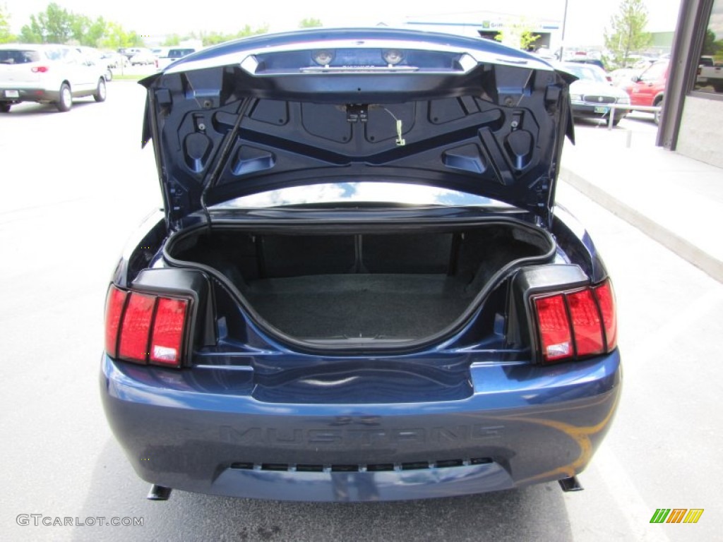 2003 Mustang V6 Coupe - True Blue Metallic / Dark Charcoal/Medium Parchment photo #21