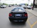 2003 True Blue Metallic Ford Mustang V6 Coupe  photo #23