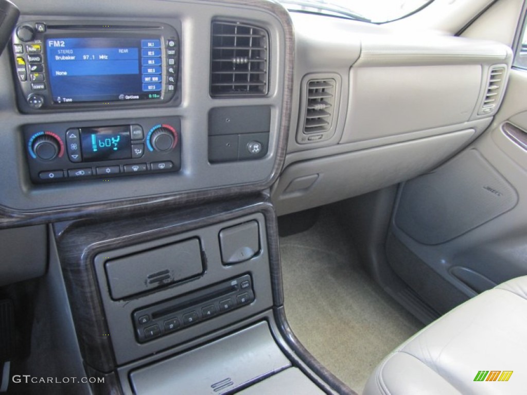 2004 Yukon XL Denali AWD - Onyx Black / Stone Gray photo #13