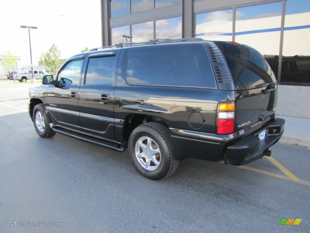 2004 Yukon XL Denali AWD - Onyx Black / Stone Gray photo #35