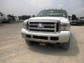 Oxford White - F250 Super Duty XLT SuperCab 4x4 Stake Truck Photo No. 3