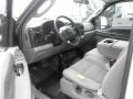 Oxford White - F250 Super Duty XLT SuperCab 4x4 Stake Truck Photo No. 7