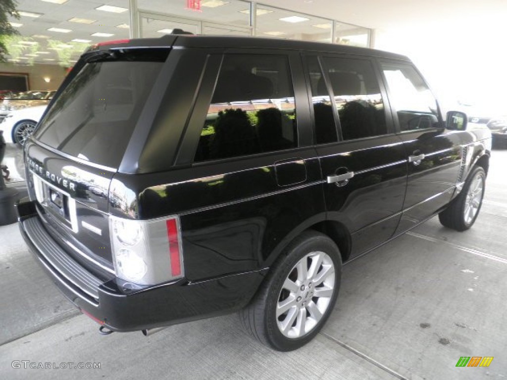 2006 Range Rover Supercharged - Java Black Pearl / Jet Black/Jet photo #4