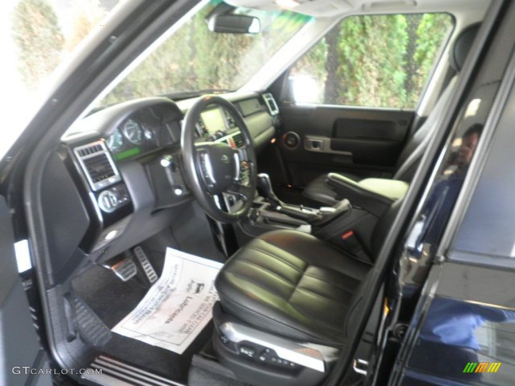 2006 Range Rover Supercharged - Java Black Pearl / Jet Black/Jet photo #7