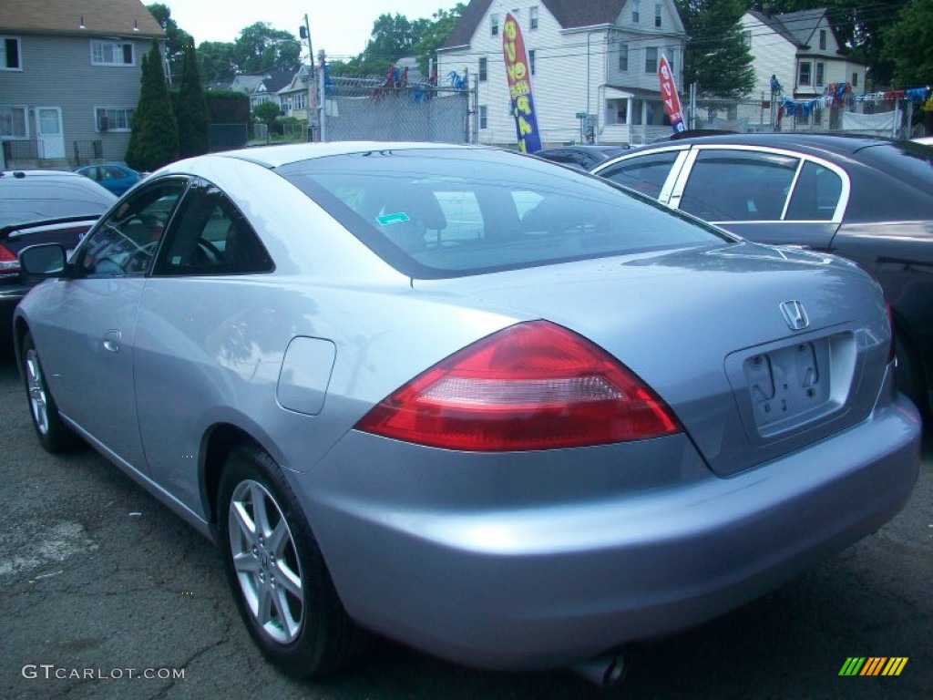 2003 Accord EX V6 Coupe - Satin Silver Metallic / Black photo #5