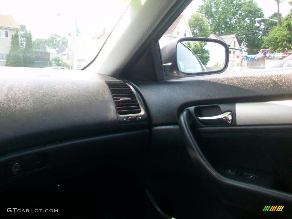 2003 Accord EX V6 Coupe - Satin Silver Metallic / Black photo #10
