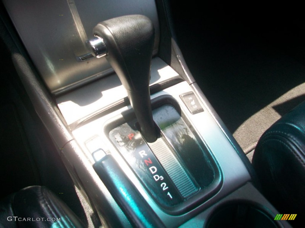 2003 Accord EX V6 Coupe - Satin Silver Metallic / Black photo #17