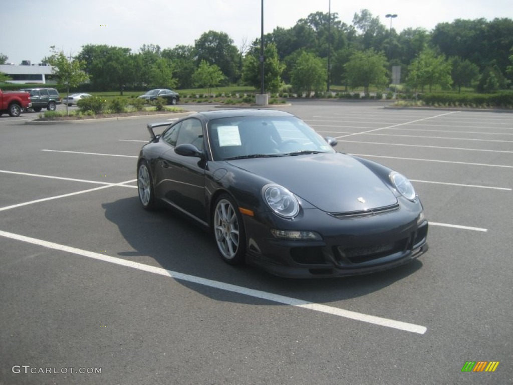 2007 911 GT3 - Atlas Grey Metallic / Black w/Alcantara photo #2