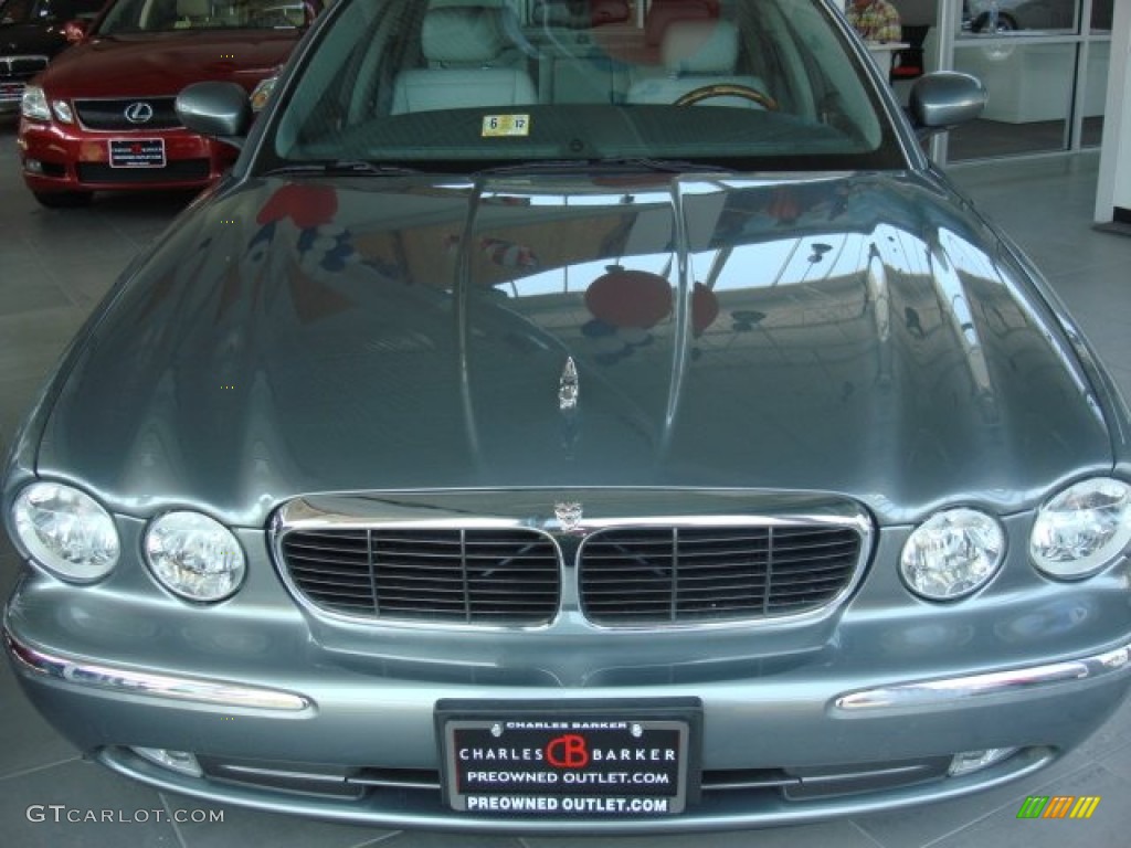 2004 XJ XJ8 - Dark Blue Grey Pearl Metallic / Dove photo #5