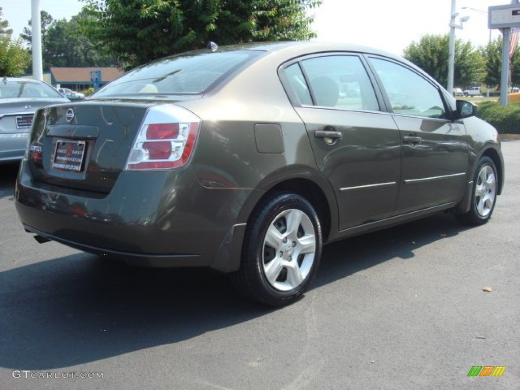 2008 Sentra 2.0 S - Magnetic Gray / Beige photo #3