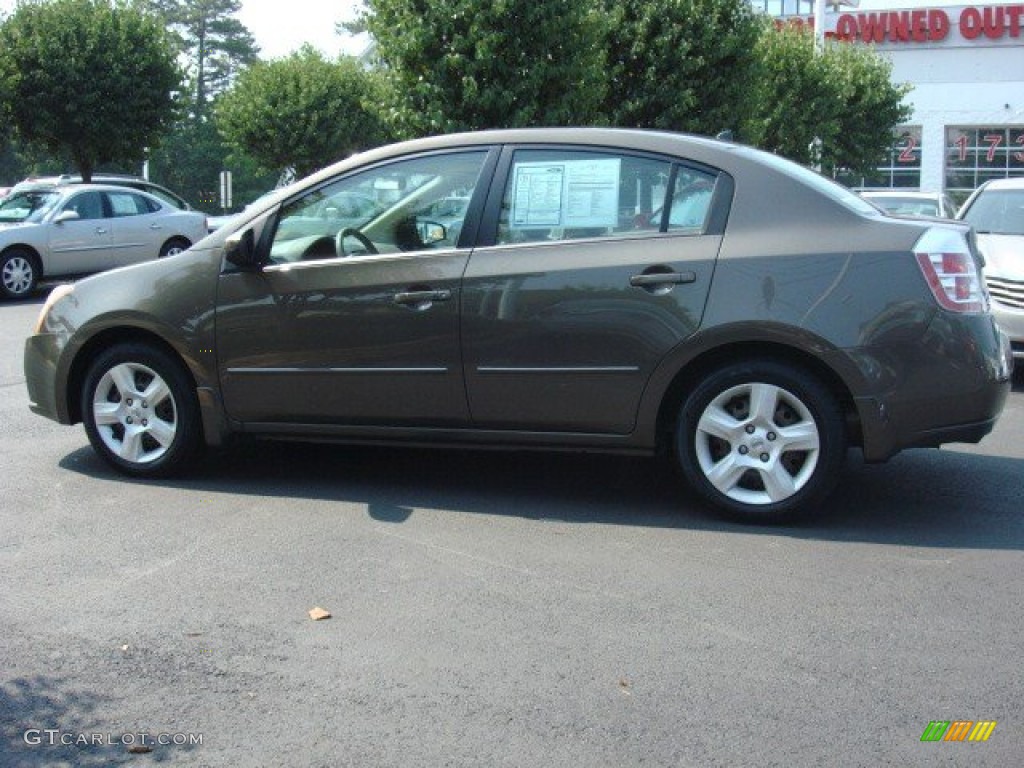 2008 Sentra 2.0 S - Magnetic Gray / Beige photo #5