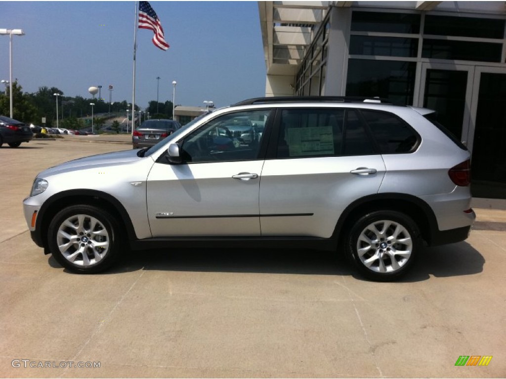 Titanium Silver Metallic 2012 BMW X5 xDrive35i Premium Exterior Photo #50441314