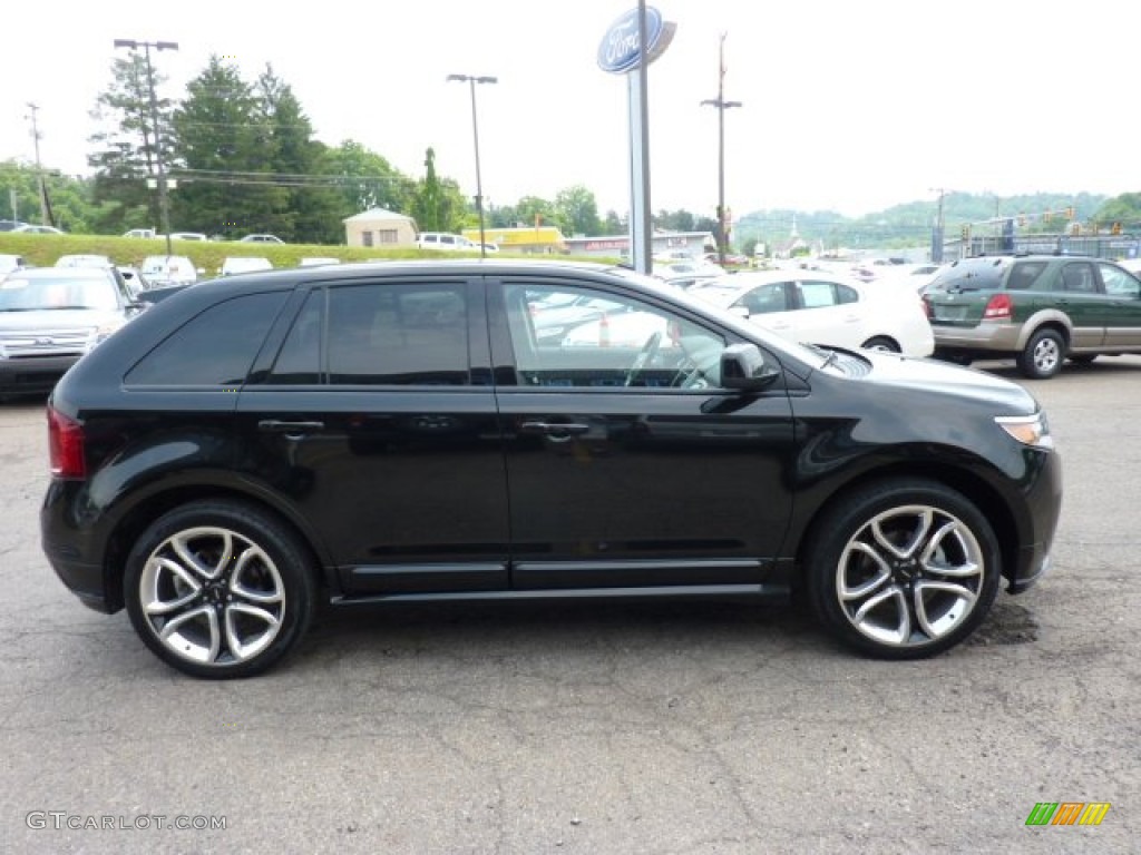 Tuxedo Black Metallic 2011 Ford Edge Sport AWD Exterior Photo #50442019