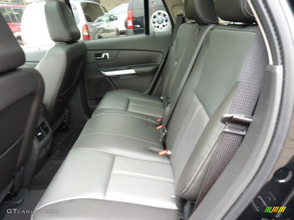 Charcoal Black/Silver Smoke Metallic Interior 2011 Ford Edge Sport AWD Photo #50442058