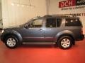 2005 Silverton Blue Pearl Nissan Pathfinder LE 4x4  photo #3