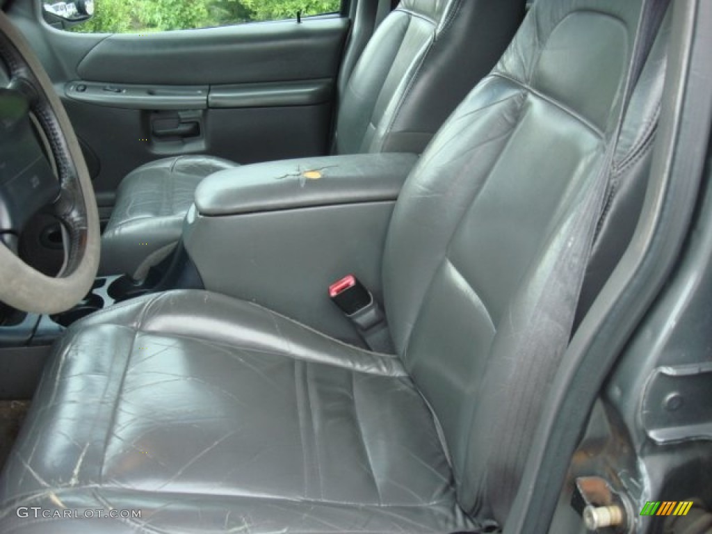 1999 Explorer XLT - Medium Platinum Metallic / Medium Graphite Grey photo #4
