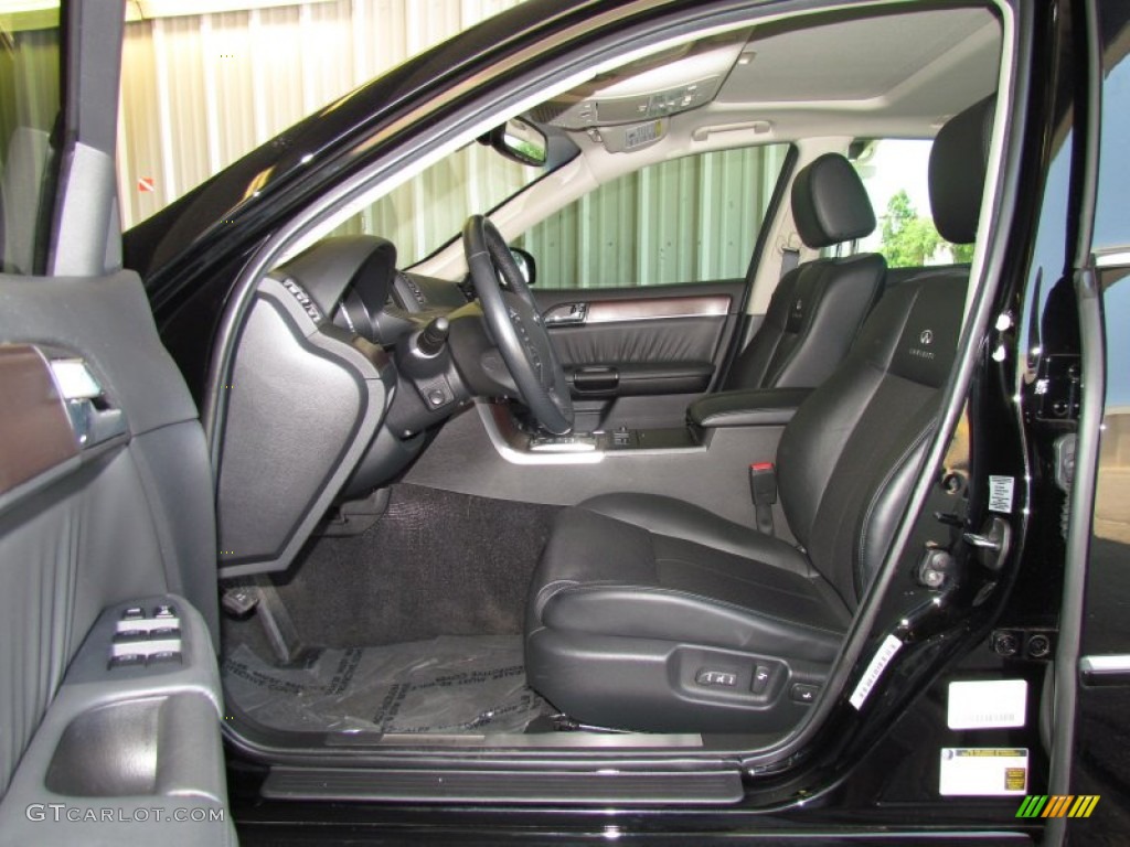 Graphite Interior 2008 Infiniti M 45x AWD Sedan Photo #50443643